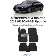 Otocraft Mercedes Cla 180 C118 (2019 ve Sonrası) Araca Özel 3D Havuzlu Eva Oto Paspas Full Set 5 Parça
