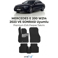 Otocraft Mercedes E 200 W214 (2023 ve Sonrası) Araca Özel 3D Havuzlu Eva Oto Paspas Full Set 5 Parça