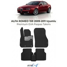 Otocraft Alfa Romeo 159 (2009-2011) Araca Özel 3D Havuzlu Eva Oto Paspas Full Set 5 Parça