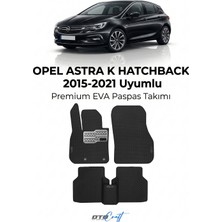 Otocraft Opel Astra K Hatchback (2015-2021) Araca Özel 3D Havuzlu Eva Oto Paspas Full Set 5 Parça