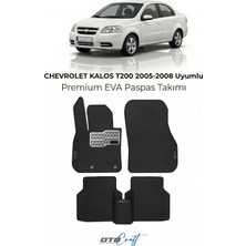 Otocraft Chevrolet Kalos T200 (2005-2008) Araca Özel 3D Havuzlu Eva Oto Paspas Full Set 5 Parça