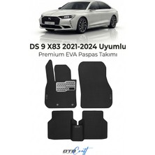 Otocraft Ds 9 X83 (2021-2024) Araca Özel 3D Havuzlu Eva Oto Paspas Full Set 5 Parça