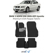 Otocraft Bmw 3 Serisi E90 (2005-2011) Araca Özel 3D Havuzlu Eva Oto Paspas Full Set 5 Parça