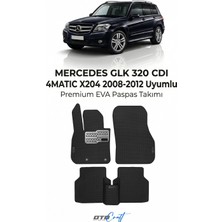 Otocraft Mercedes Glk 320 Cdı 4matic X204 (2008-2012) Araca Özel 3D Havuzlu Eva Oto Paspas Full Set 5 Parça