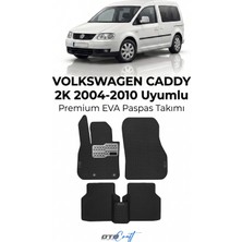 Otocraft Volkswagen Caddy 2k (2004-2010) Araca Özel 3D Havuzlu Eva Oto Paspas Full Set 5 Parça