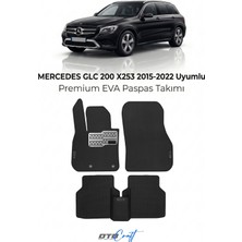 Otocraft Mercedes Glc 200 X253 (2015-2022) Araca Özel 3D Havuzlu Eva Oto Paspas Full Set 5 Parça