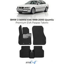 Otocraft Bmw 3 Serisi E46 (1998-2005) Araca Özel 3D Havuzlu Eva Oto Paspas Full Set 5 Parça