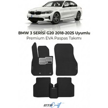 Otocraft Bmw 3 Serisi G20 (2018-2025) Araca Özel 3D Havuzlu Eva Oto Paspas Full Set 5 Parça