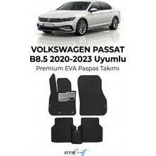 Otocraft Volkswagen Passat B8 5 (2020-2023) Araca Özel 3D Havuzlu Eva Oto Paspas Full Set 5 Parça