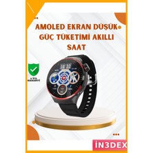 İn3dex 1.52 Inç Amoled Ekranlı Akıllı Saat Bluetooth Arama Nfc IP67