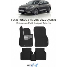Otocraft Ford Focus 4 Hb (2018-2024) Araca Özel 3D Havuzlu Eva Oto Paspas Full Set 5 Parça