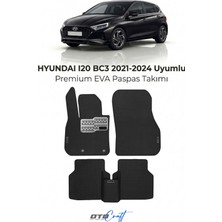 Otocraft Hyundai I20 Bc3 (2021-2024) Araca Özel 3D Havuzlu Eva Oto Paspas Full Set 5 Parça