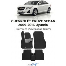 Otocraft Chevrolet Cruze Sedan (2009-2016) Araca Özel 3D Havuzlu Eva Oto Paspas Full Set 5 Parça