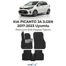 Otocraft Kia Picanto Ja 3 Gen (2017-2023) Araca Özel 3D Havuzlu Eva Oto Paspas Full Set 5 Parça