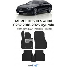 Otocraft Mercedes Cls 400D C257 (2018-2023) Araca Özel 3D Havuzlu Eva Oto Paspas Full Set 5 Parça