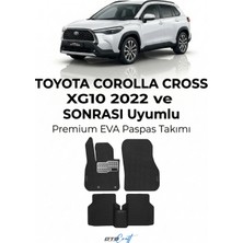 Otocraft Toyota Corolla Cross XG10 (2022 ve Sonrası) Araca Özel 3D Havuzlu Eva Oto Paspas Full Set 5 Parça