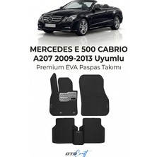 Otocraft Mercedes E 500 Cabrio A207 (2009-2013) Araca Özel 3D Havuzlu Eva Oto Paspas Full Set 5 Parça