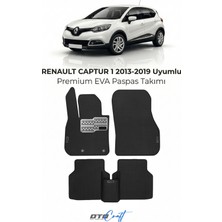 Otocraft Renault Captur 1 (2013-2019) Araca Özel 3D Havuzlu Eva Oto Paspas Full Set 5 Parça