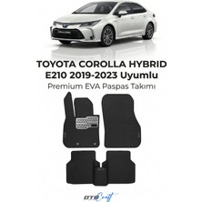 Otocraft Toyota Corolla Hybrid E210 (2019-2023) Araca Özel 3D Havuzlu Eva Oto Paspas Full Set 5 Parça