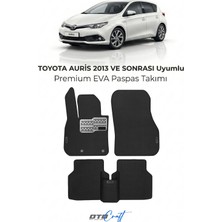 Otocraft Toyota Auris (2013 ve Sonrası) Araca Özel 3D Havuzlu Eva Oto Paspas Full Set 5 Parça
