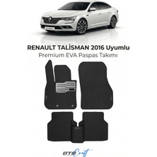 Otocraft Renault Talisman (2016 ve Sonrası) Araca Özel 3D Havuzlu Eva Oto Paspas Full Set 5 Parça