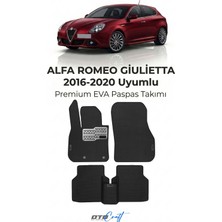 Otocraft Alfa Romeo Giulietta (2016-2020) Araca Özel 3D Havuzlu Eva Oto Paspas Full Set 5 Parça