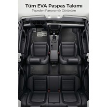 Otocraft Opel Corsa F (2019 ve Sonrası) Araca Özel 3D Havuzlu Eva Oto Paspas Full Set 5 Parça