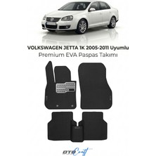 Otocraft Volkswagen Jetta 1k (2005-2011) Araca Özel 3D Havuzlu Eva Oto Paspas Full Set 5 Parça