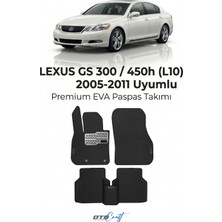 Otocraft Lexus Gs 300 450H L10 (2005-2011) Araca Özel 3D Havuzlu Eva Oto Paspas Full Set 5 Parça