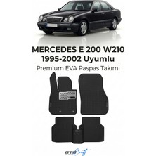 Otocraft Mercedes E 200 W210 (1995-2002) Araca Özel 3D Havuzlu Eva Oto Paspas Full Set 5 Parça