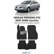Otocraft Nissan Primera P12 (2001-2008) Araca Özel 3D Havuzlu Eva Oto Paspas Full Set 5 Parça