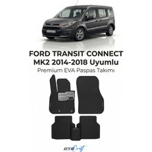 Otocraft Ford Transit Connect Mk2 (2014-2018) Araca Özel 3D Havuzlu Eva Oto Paspas Full Set 5 Parça