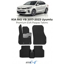 Otocraft Kia Rio Yb (2017-2023) Araca Özel 3D Havuzlu Eva Oto Paspas Full Set 5 Parça