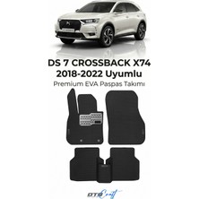 Otocraft Ds 7 Crossback X74 (2018-2022) Araca Özel 3D Havuzlu Eva Oto Paspas Full Set 5 Parça