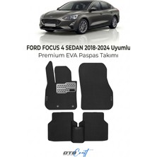 Otocraft Ford Focus 4 Sedan (2018-2024) Araca Özel 3D Havuzlu Eva Oto Paspas Full Set 5 Parça