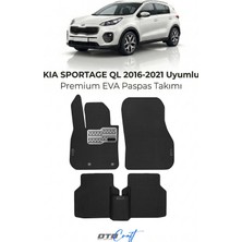 Otocraft Kia Sportage Ql (2016-2021) Araca Özel 3D Havuzlu Eva Oto Paspas Full Set 5 Parça
