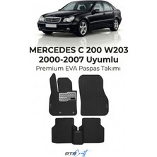 Otocraft Mercedes C 200 W203 (2000-2007) Araca Özel 3D Havuzlu Eva Oto Paspas Full Set 5 Parça