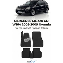 Otocraft Mercedes ml 320 Cdı W164 (2005-2009) Araca Özel 3D Havuzlu Eva Oto Paspas Full Set 5 Parça
