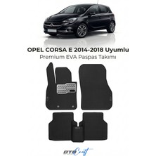 Otocraft Opel Corsa E (2014-2018) Araca Özel 3D Havuzlu Eva Oto Paspas Full Set 5 Parça