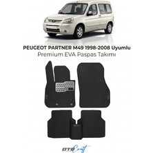 Otocraft Peugeot Partner M49 (1998-2008) Araca Özel 3D Havuzlu Eva Oto Paspas Full Set 5 Parça