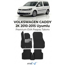 Otocraft Volkswagen Caddy 2k (2010-2015) Araca Özel 3D Havuzlu Eva Oto Paspas Full Set 5 Parça