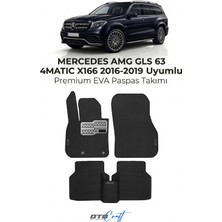 Otocraft Mercedes Amg Gls 63 4matic X166 (2016-2019) Araca Özel 3D Havuzlu Eva Oto Paspas Full Set 5 Parça