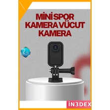 İn3dex Mini Taşınabilir Vlog Kamerası Kompakt Sosyal Medya Çekim