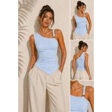 Defy Moda Kadın Toka Detay Bluz