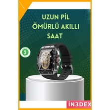 İn3dex Bluetooth Arama Destekli Akıllı Saat Çok Fonksiyonlu Gps