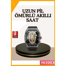 İn3dex Sesli Asistanlı Dokunmatik Akıllı Saat Bluetooth Arama Gps Nfc
