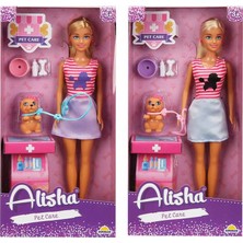 Uravas Store Mey Ithalat® Bebek Set Ali̇sha Veteri̇ner Aksesuarli ( 1 Adet Fi̇yatidir )
