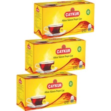Çaykur Altın Süzen Poşet Çay 2gr 25 Adet Üçlü Paket