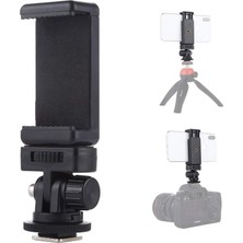 AZT Aynasız , Dslr Fotograf Makineleri ve Tripodlar Için Puluz PU417 Cep Telefonu Tutucu Bağlantı Adaptörü