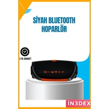 İn3dex Kablosuz Bluetooth 5.1 Hoparlör 20W Derin Bas Rgb Işıklı
